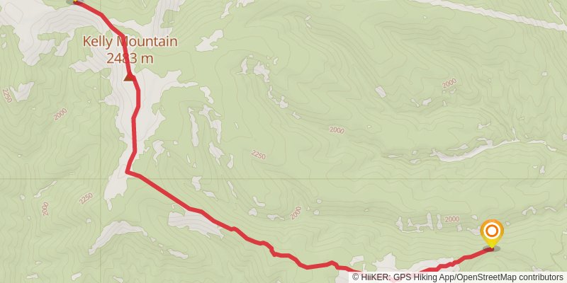 Woodchopper Ridge Trail stage 2 Map
