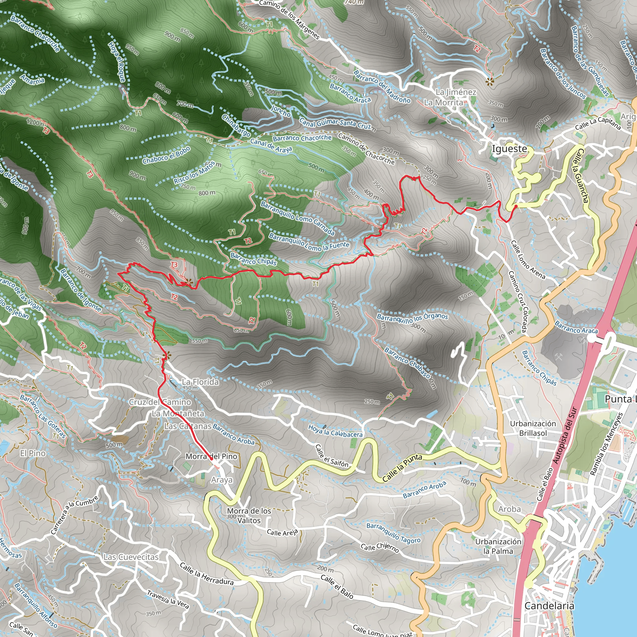 La Mesa SL TF 296 mobile static map