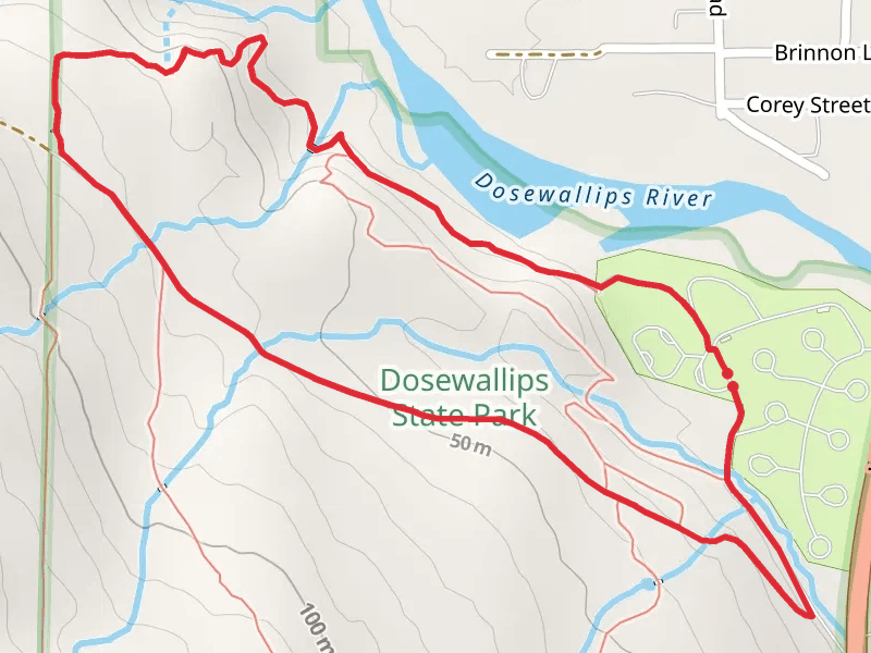 Maple Valley Trail and Fire Road Loop