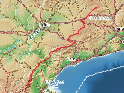 GR 171 Del Santuario de Pinós a los Puertos de Beceit
