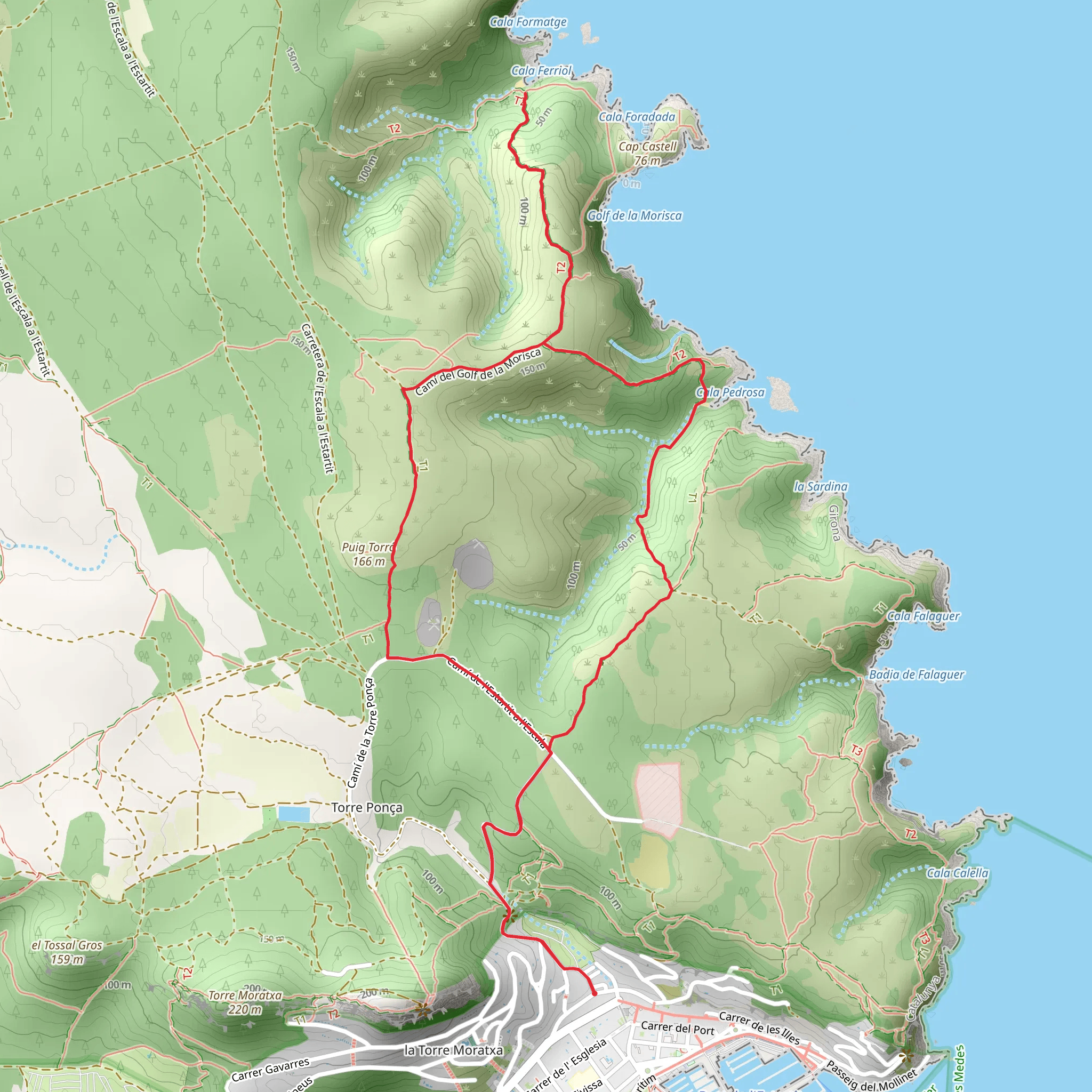 L'Estartit SL C 20 mobile static map