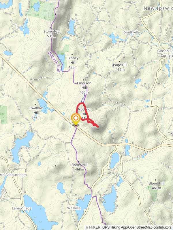 Mount Watatic Loop Trail