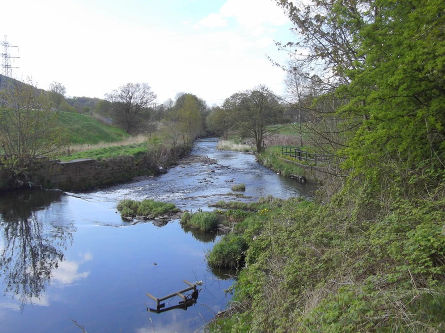 An image depicting the trail Edenfield to Haslingden Loop and its surrounding area.