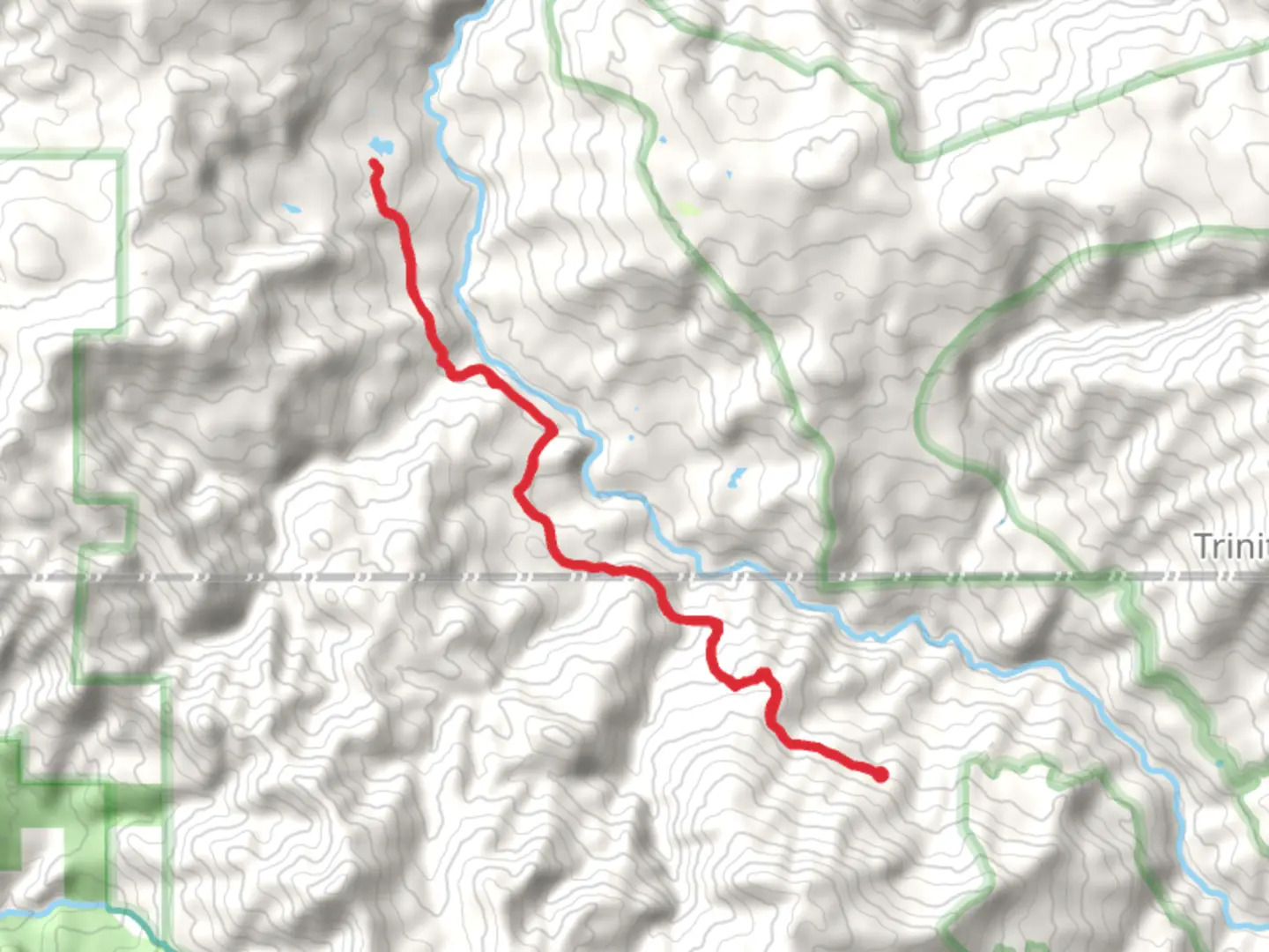 An image depicting the trail Henthorne Trail and its surrounding area.