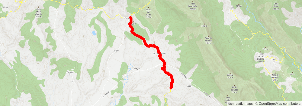 Tierrantona - San Juan de Toledo de la Nata PR HU 191 stage 2 Map
