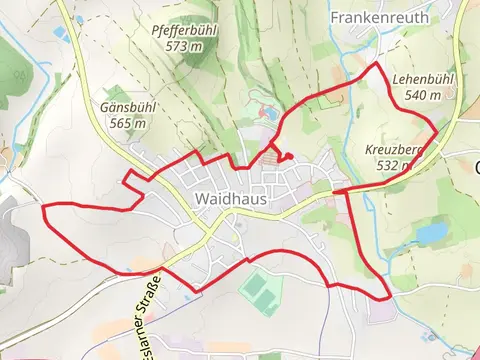 Glasschleifererweg and Papierweg Loop