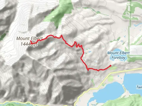 South Mount Elbert Trail via CDT