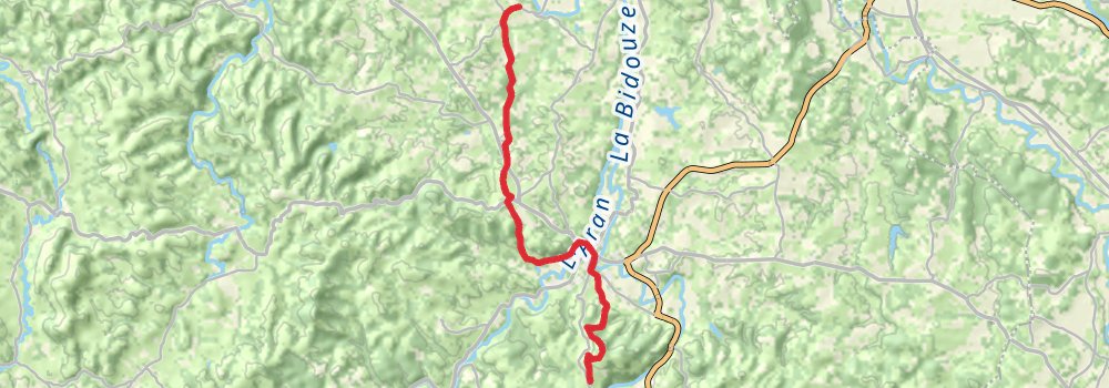 GR 655 Via Turonensis stage 73 Map