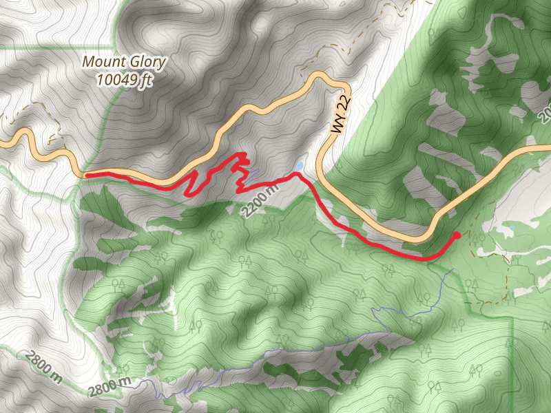 Old Pass Road Out and Back