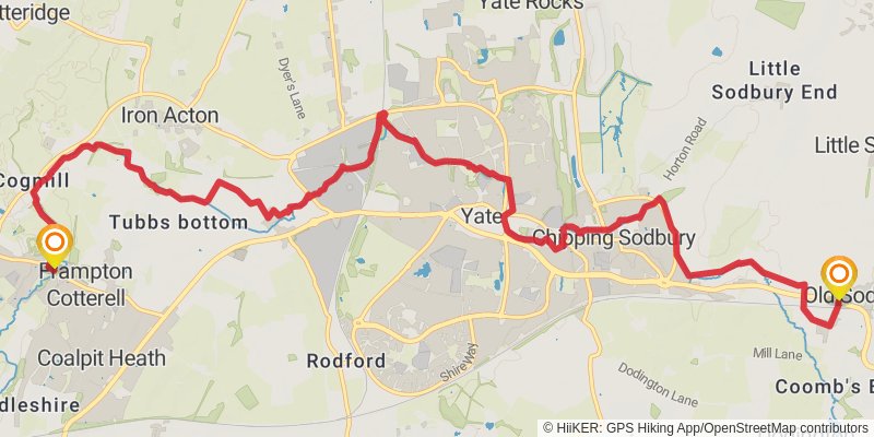 Frome Valley Walkway stage 2 Map