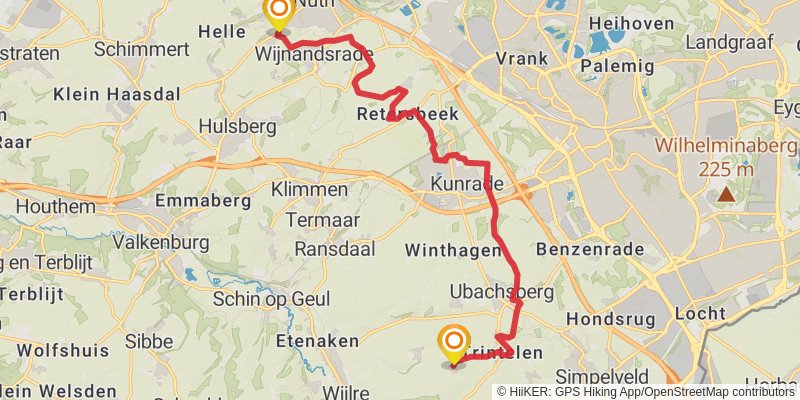 Pelgrimspad 2 stage 10 Map