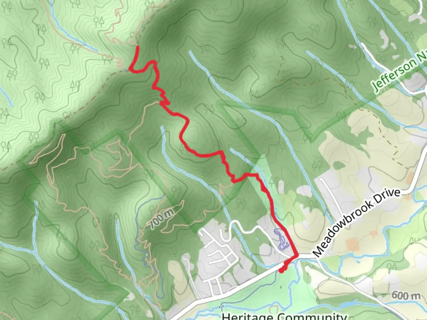 An image depicting the trail Gateway Trail and its surrounding area.