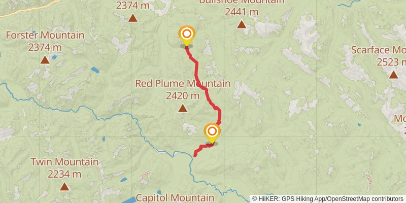 Morrison Creek Trail stage 2 Map