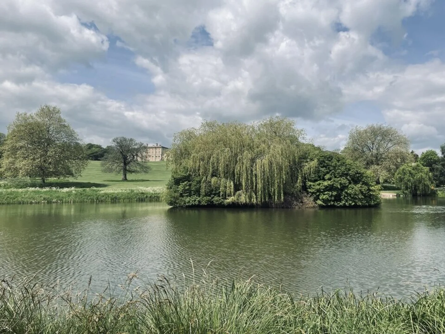 An image depicting the trail Cusworth Hall Park and its surrounding area.