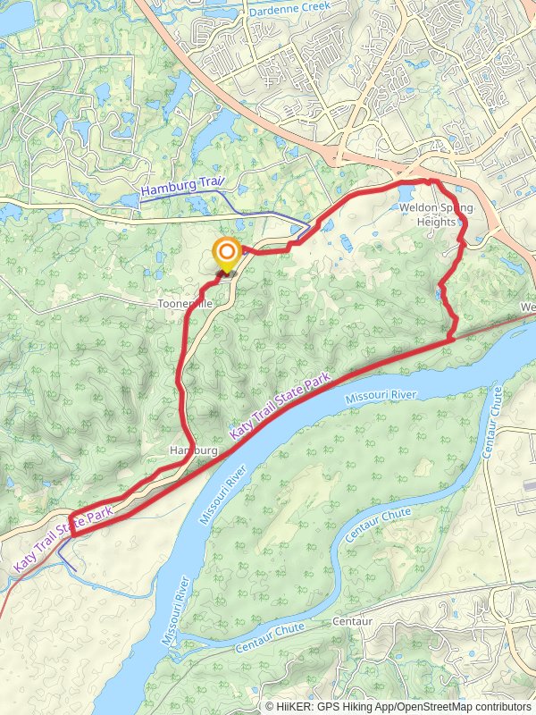 Hamburg, Katy and Busch Greenway Loop Trail