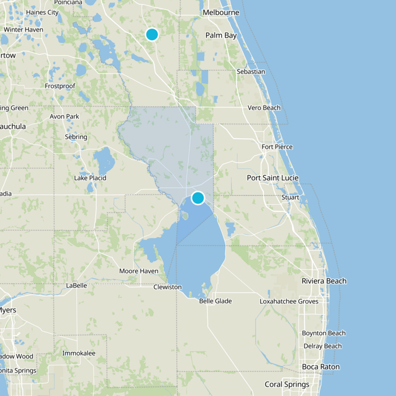 Okeechobee County Static Map