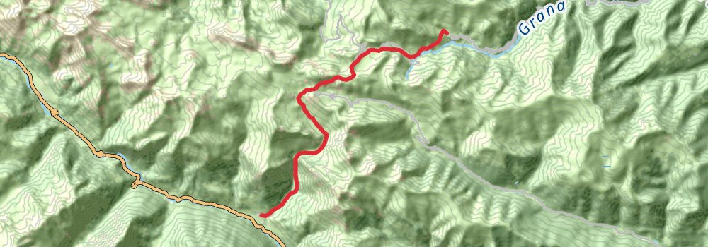 Grande Traversata delle Alpi stage 48 Map