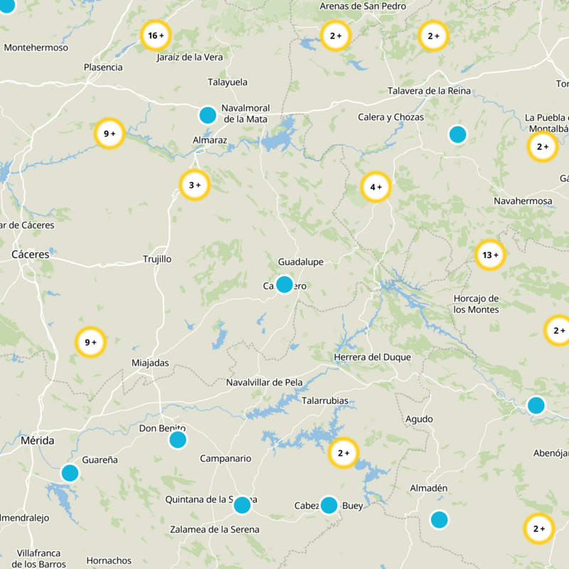 Las Villuercas Static Map