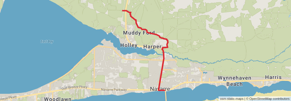 American Perimeter Trail - Florida Primary stage 3 Map