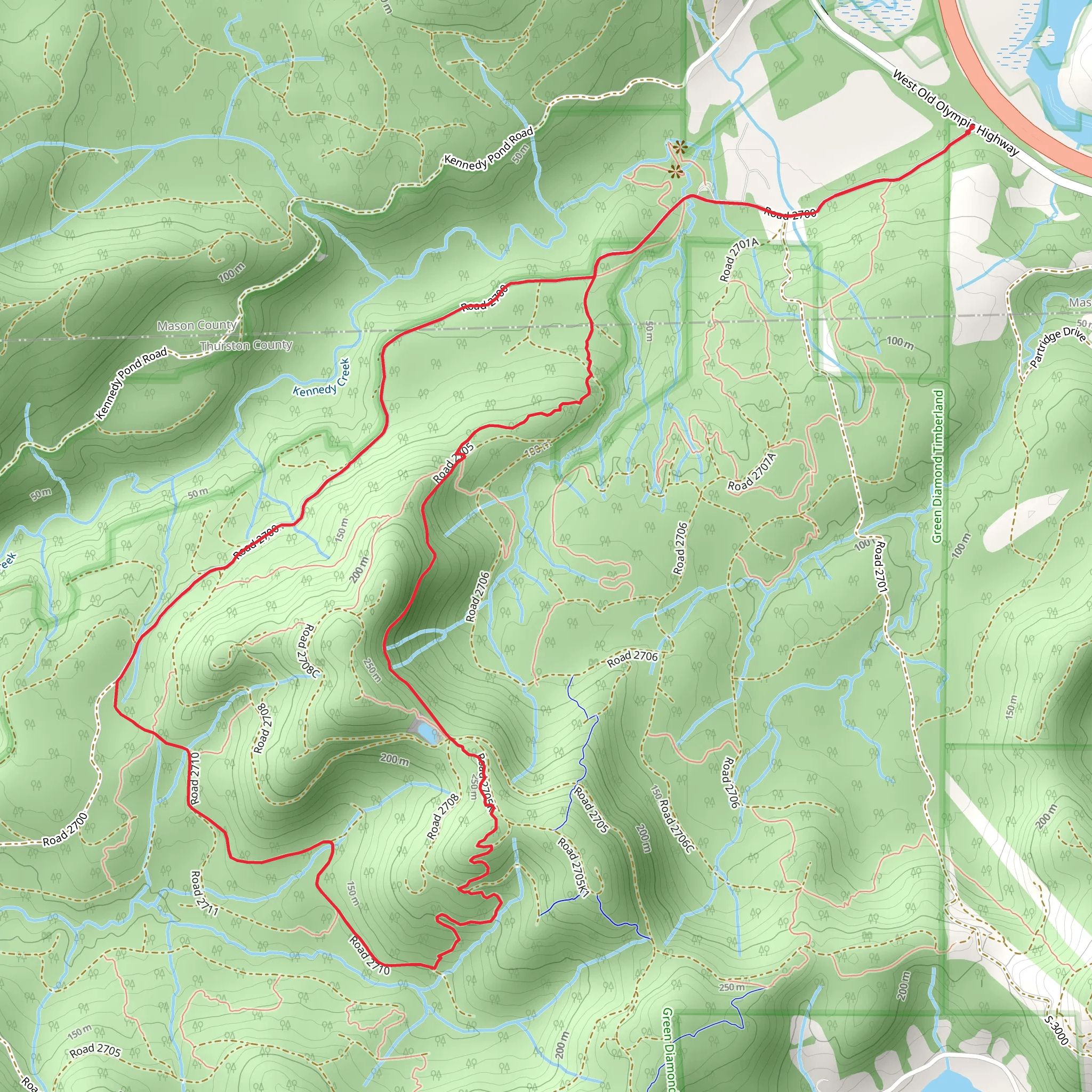 Bay View and Mimzie Ridge mobile static map
