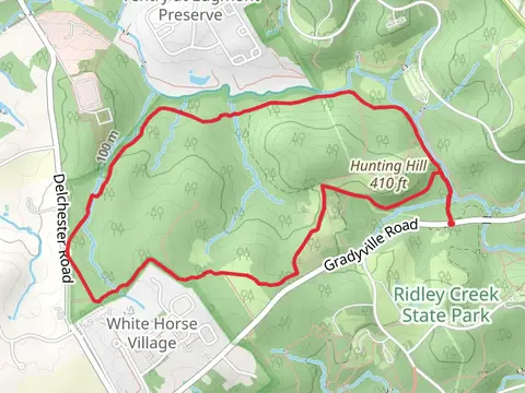 Ridley Creek Loop from Gradyville Road