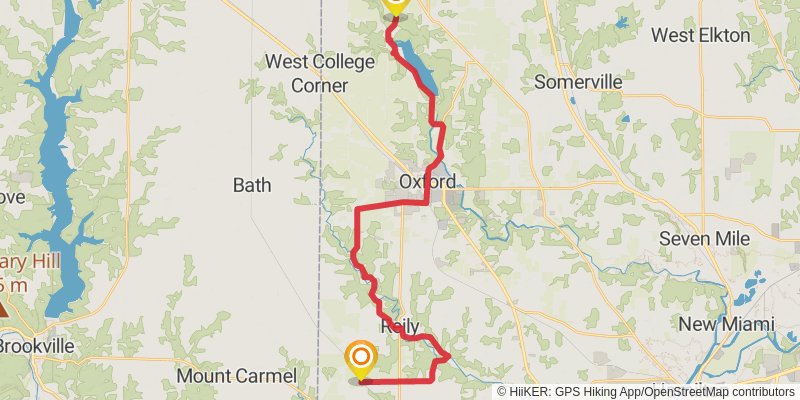 American Discovery Trail - North stage 2 Map