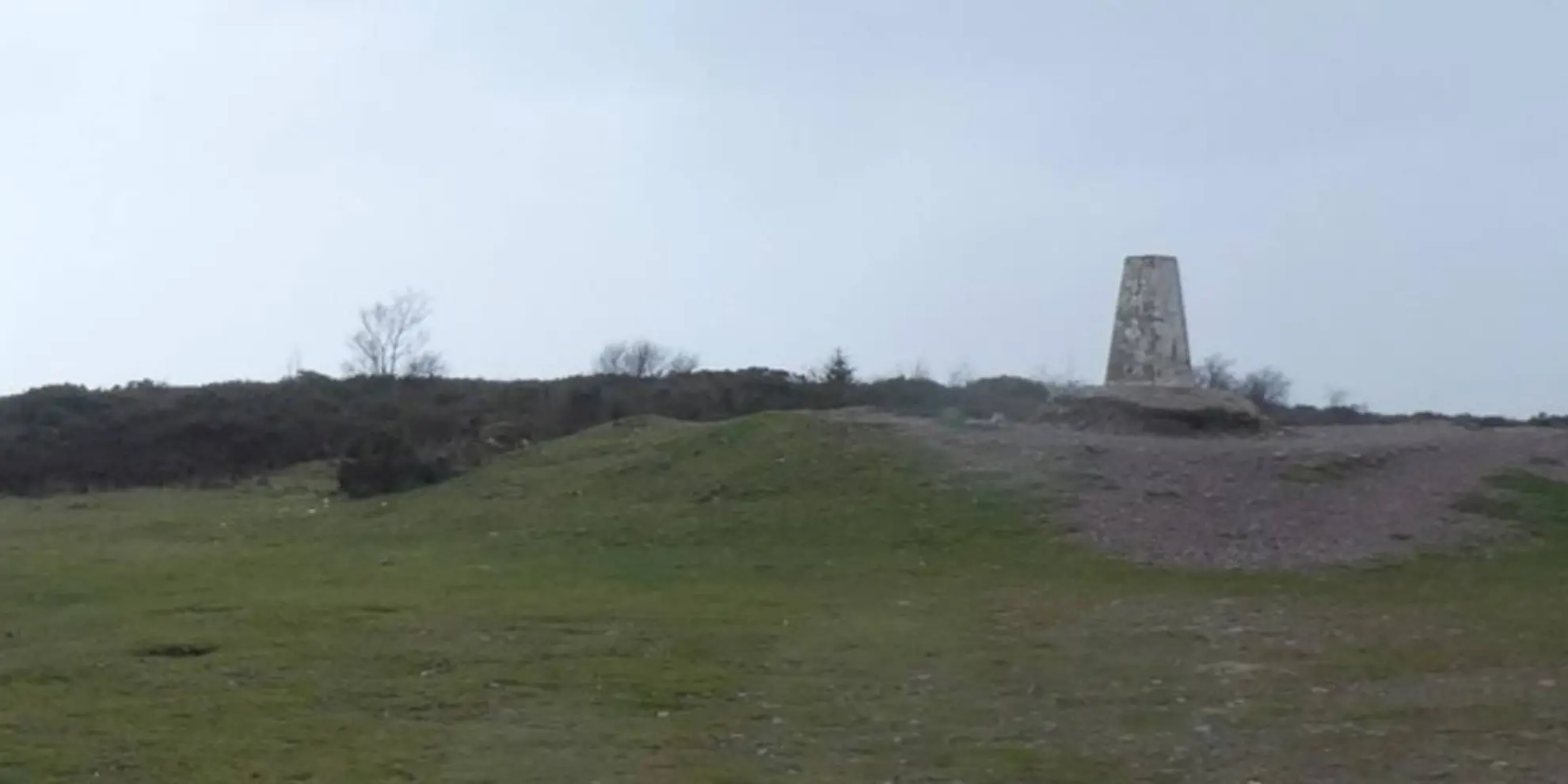 An image depicting the trail Lydeard Hill to Wills Neck and its surrounding area.