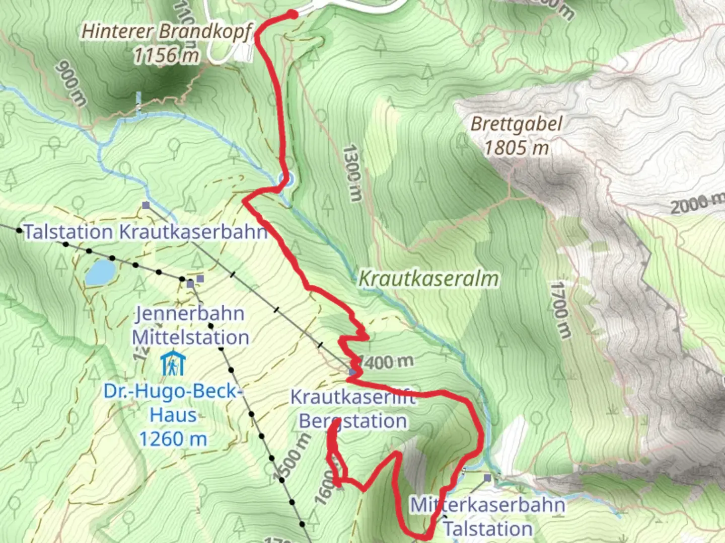 An image depicting the trail Aussicht am Vogelstein and its surrounding area.