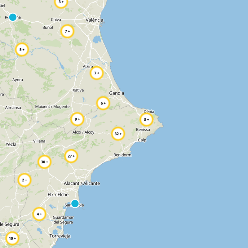 Benigembla Static Map