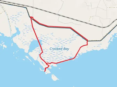 Crooked Bay and Palmetto Trail Lake Moultrie Passage Loop