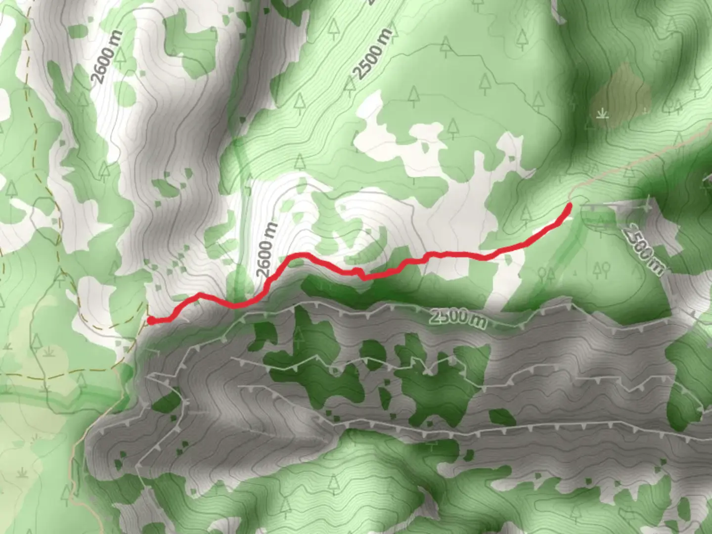 An image depicting the trail Nankoweap Trail - Short and its surrounding area.