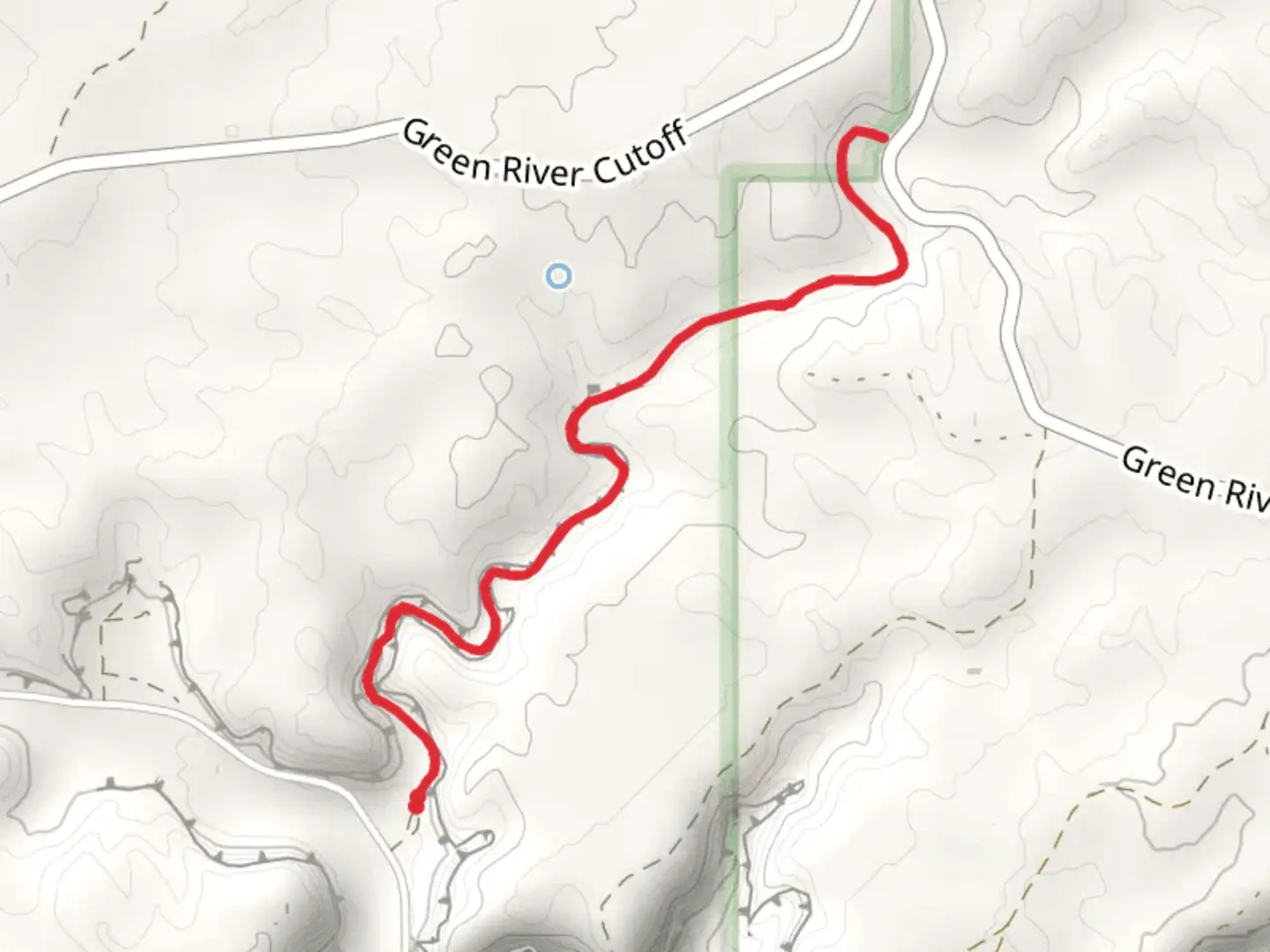 An image depicting the trail Furniture Draw Trail and its surrounding area.