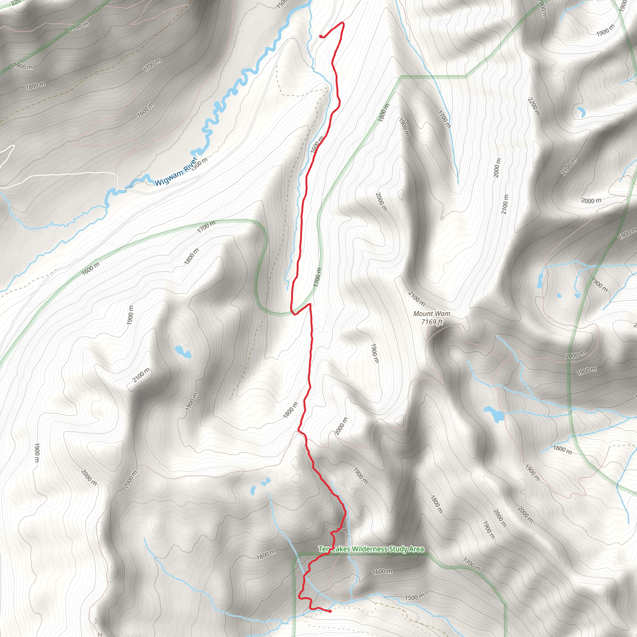 Clarence - Rich Trail mobile static map