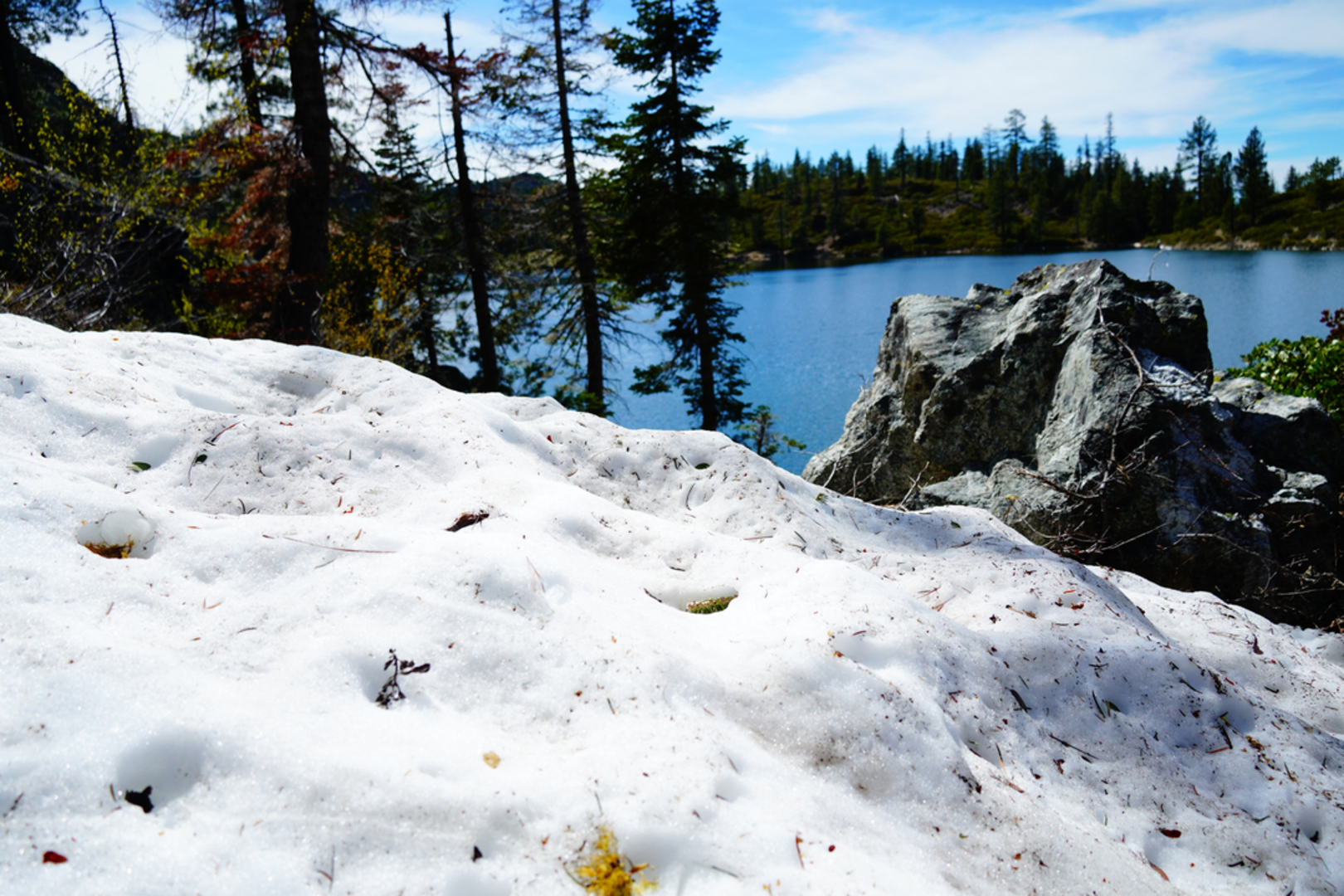 An image depicting the trail Kangaroo Lake Trail and its surrounding area.
