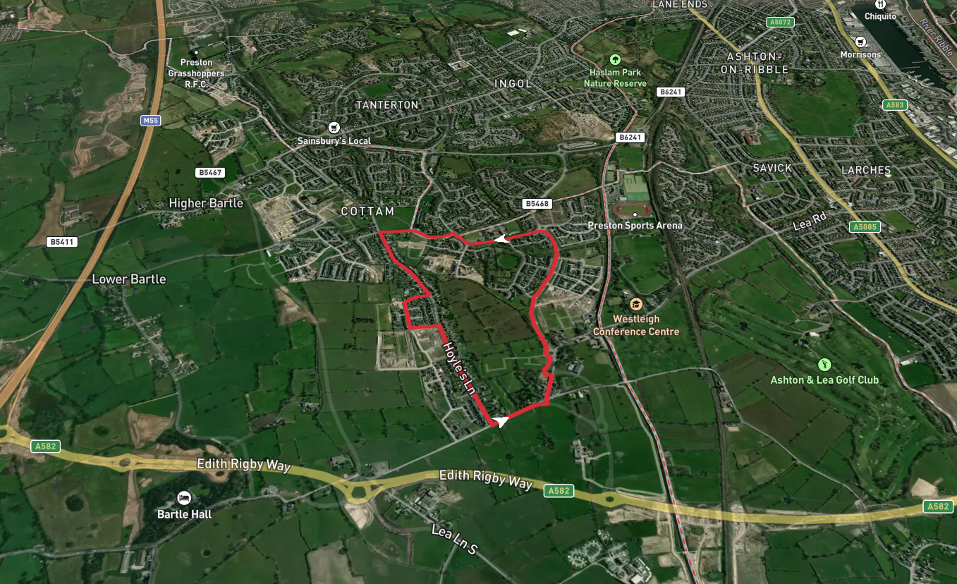 Cottom Way Arches and Kings Maze Loop