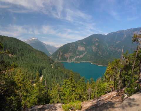 An image depicting the trail Thunder Knob Trail and its surrounding area.