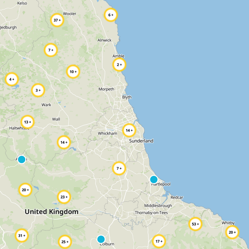 North Tyneside Static Map