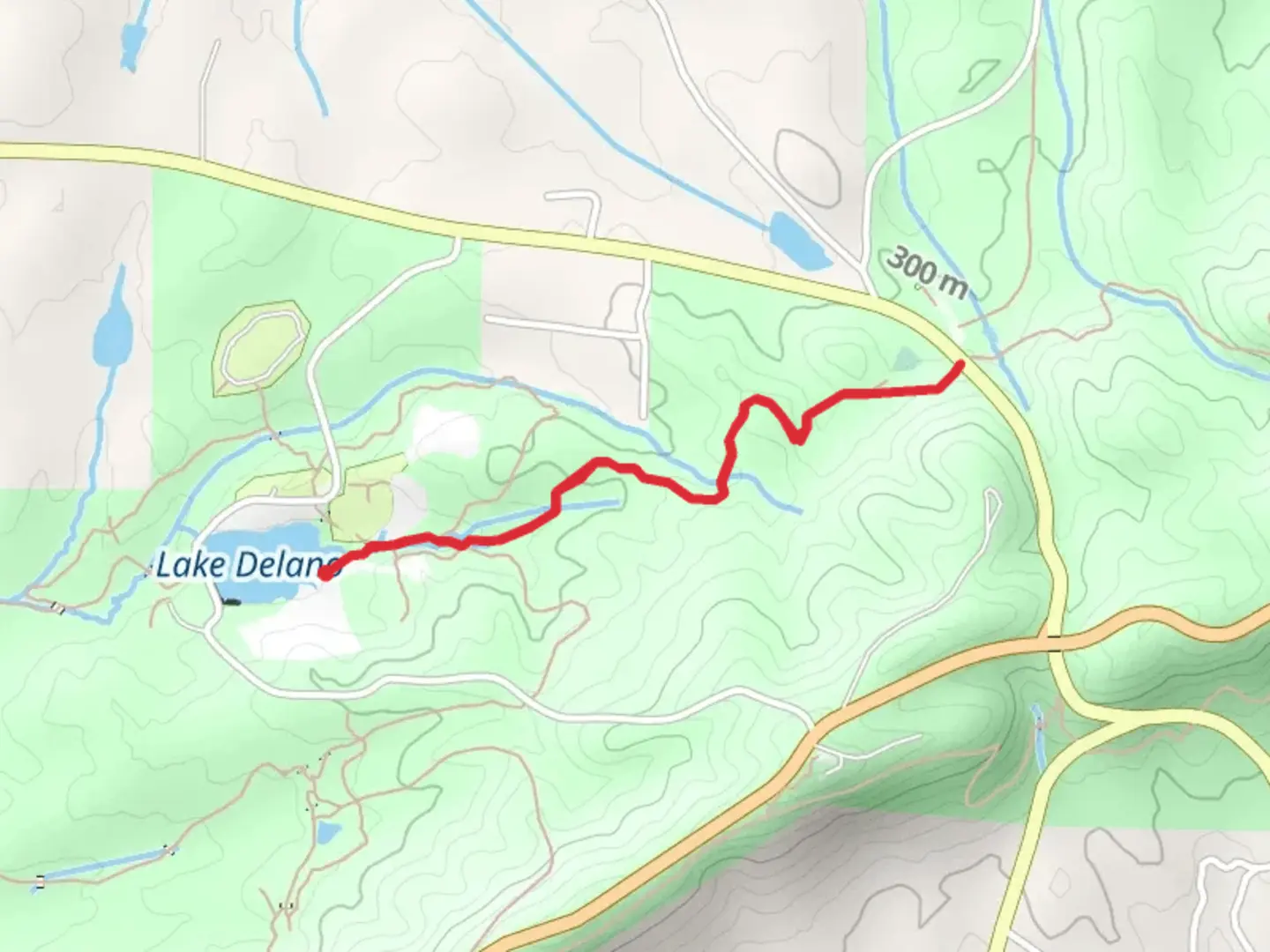 An image depicting the trail Liberty Bell Pool Trail and its surrounding area.