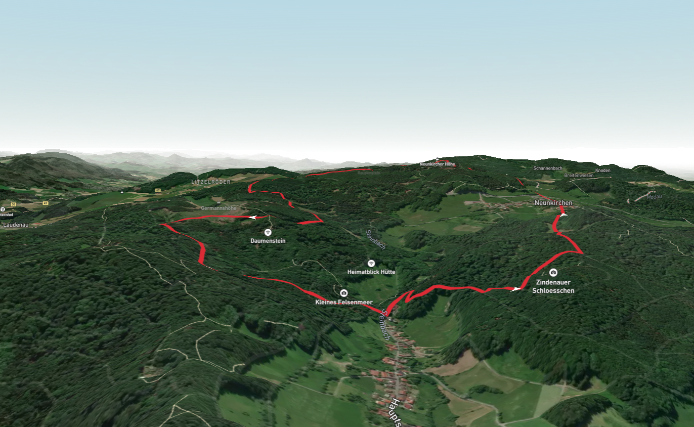 Steinkopf, Neunkirchen and Kaiserturm Loop