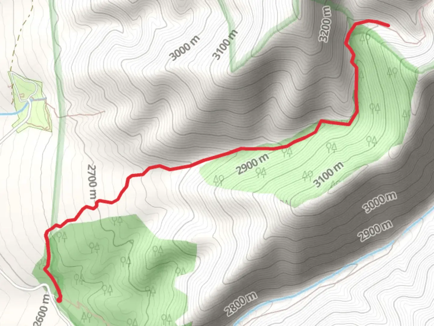 An image depicting the trail Hot Springs Canyon Trail and its surrounding area.