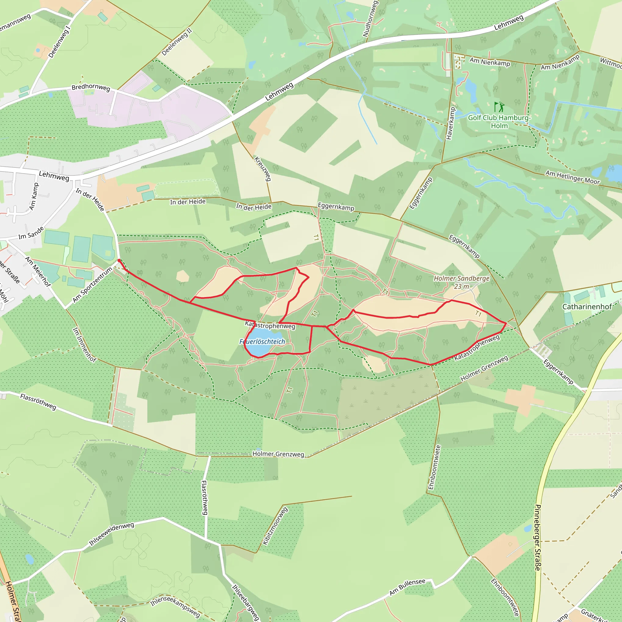 Feuerloeschteich via Suelldorf mobile static map