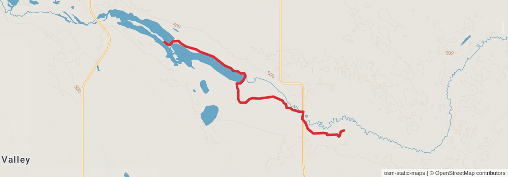 American Perimeter Trail - North Country Primary stage 230 Map