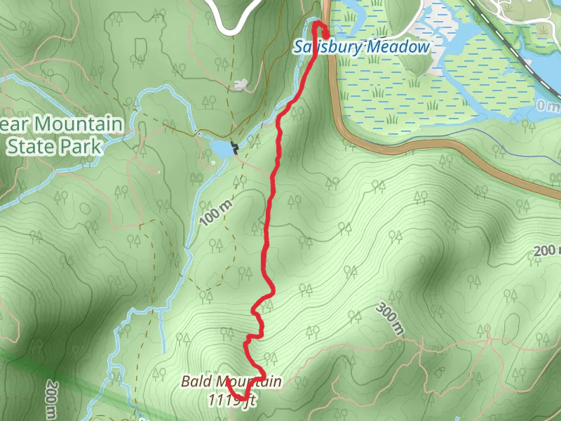 Bald Mountain via Cornell Mine Trail