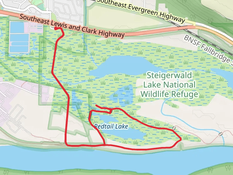 Redtail Lake Loop