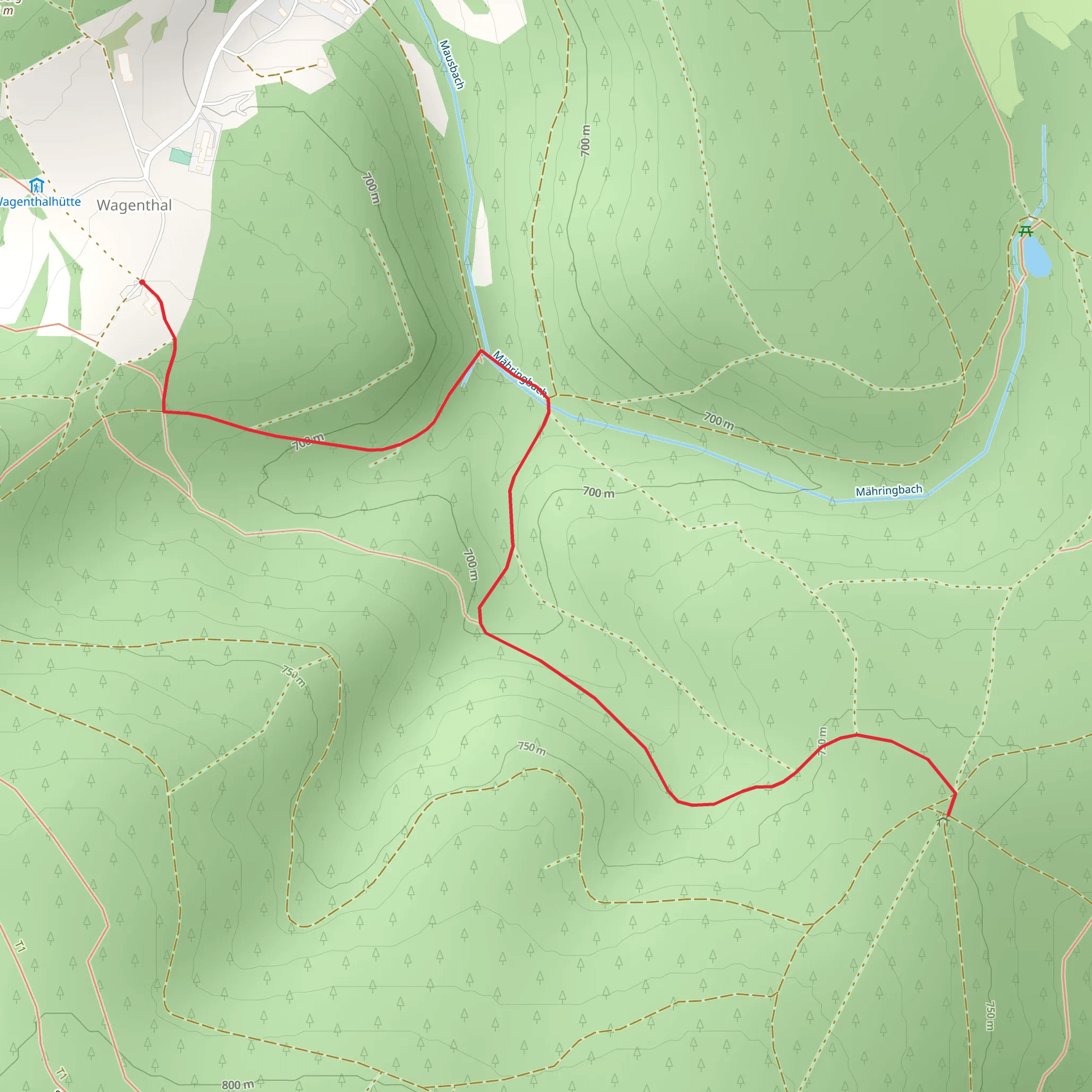 Wendelin Walk mobile static map
