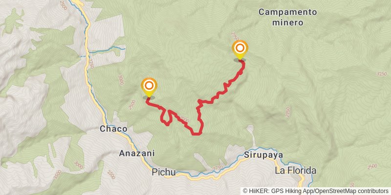 Eco - Via Trek stage 2 Map