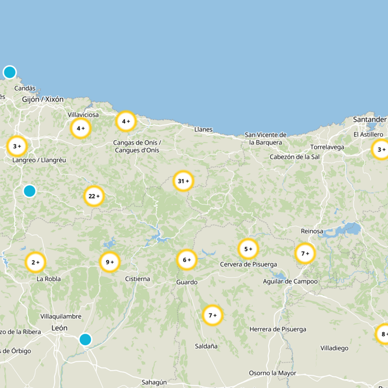 Camaleño Static Map