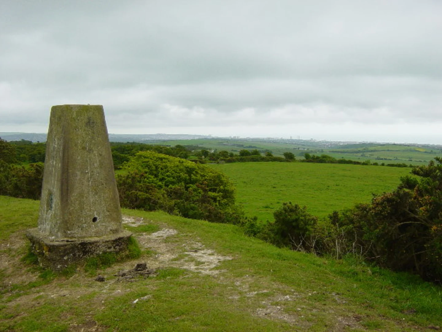 An image depicting the trail Keymer Post Walk from Steyning and its surrounding area.