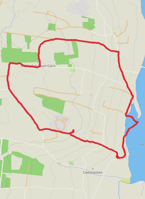 Hike on Rathlackan Court Tomb Trail mobile static map