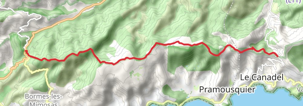 GR 51 stage 21 Map